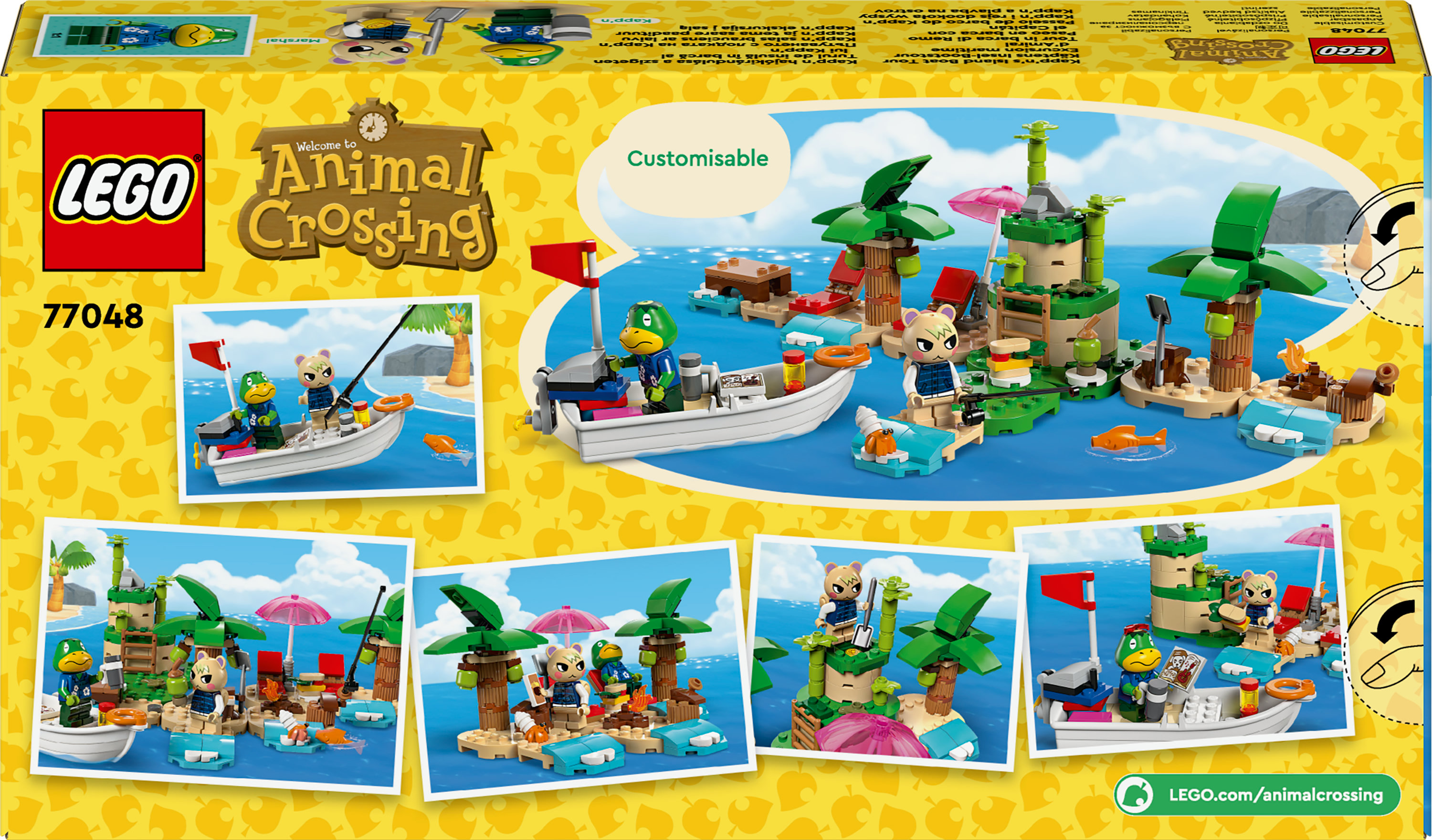 Конструктор LEGO Animal Crossing Острівна екскурсія Kapp'n на човні 233 деталі (77048) - фото 9