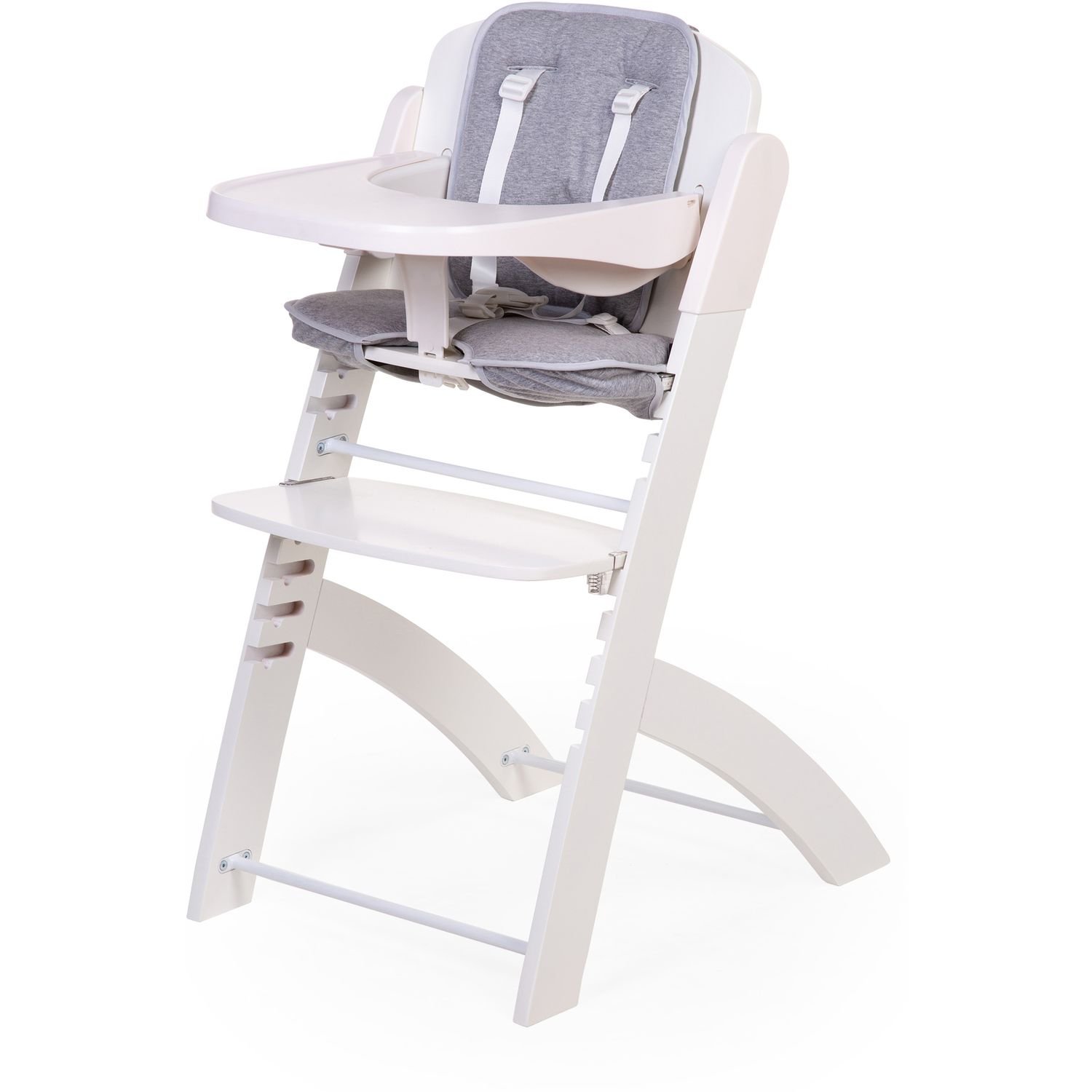 Подушка к стулу для кормления Childhome Evosit High Chair, серая (CCEVOSITJG) - фото 4