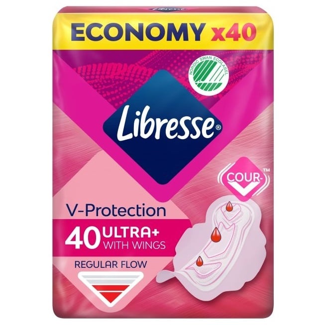 Прокладки гігієнічні Libresse Ultra Normal Soft, 40 шт. - фото 1