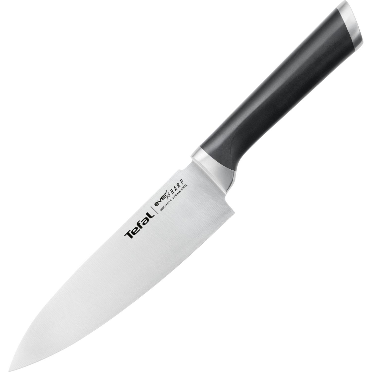 Нож поварской Tefal Ever Sharp 16.5 см с чехлом-точилкой (K2569004) - фото 2