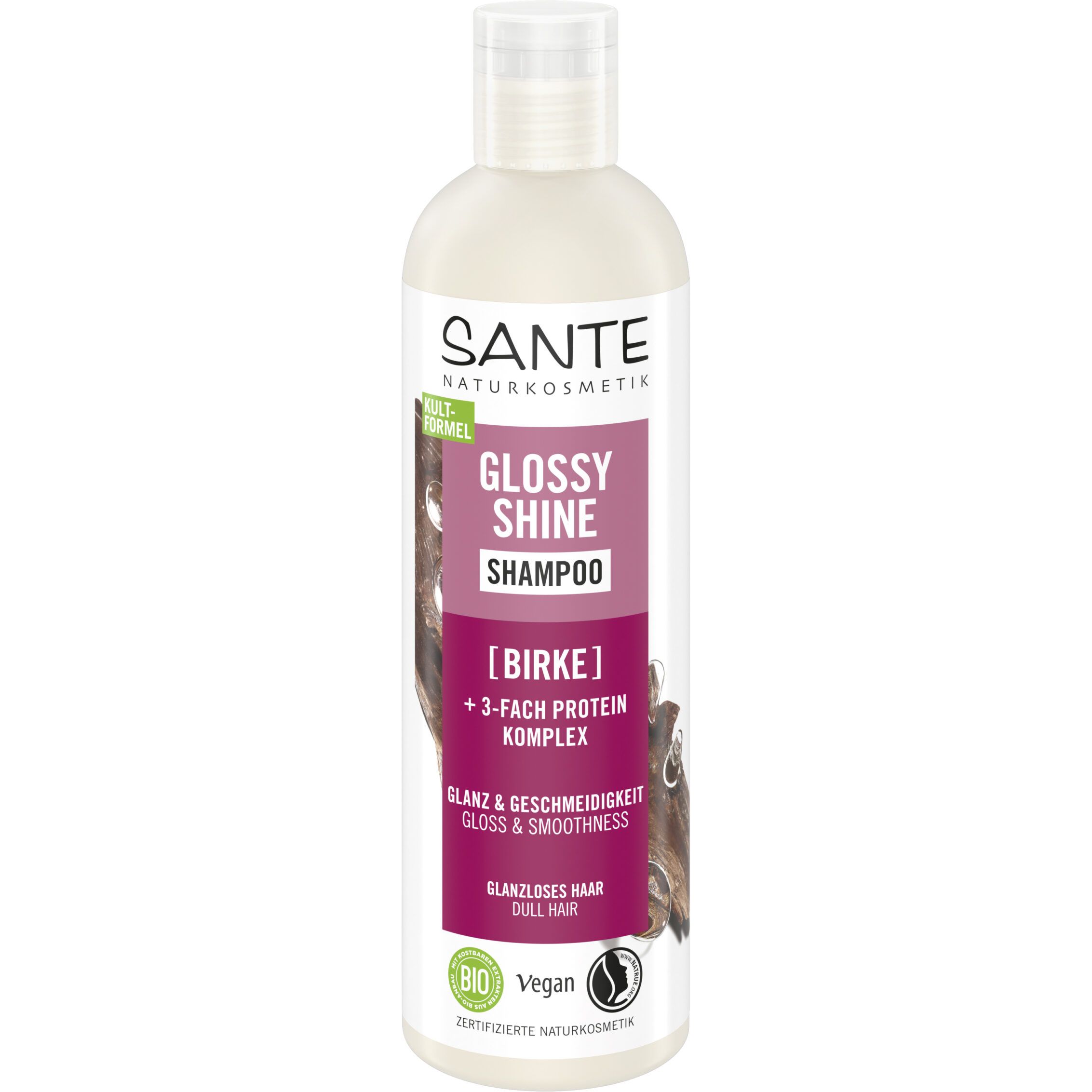 Біо-Шампунь Sante Glossy Shine для блиску волосся 250 мл - фото 1