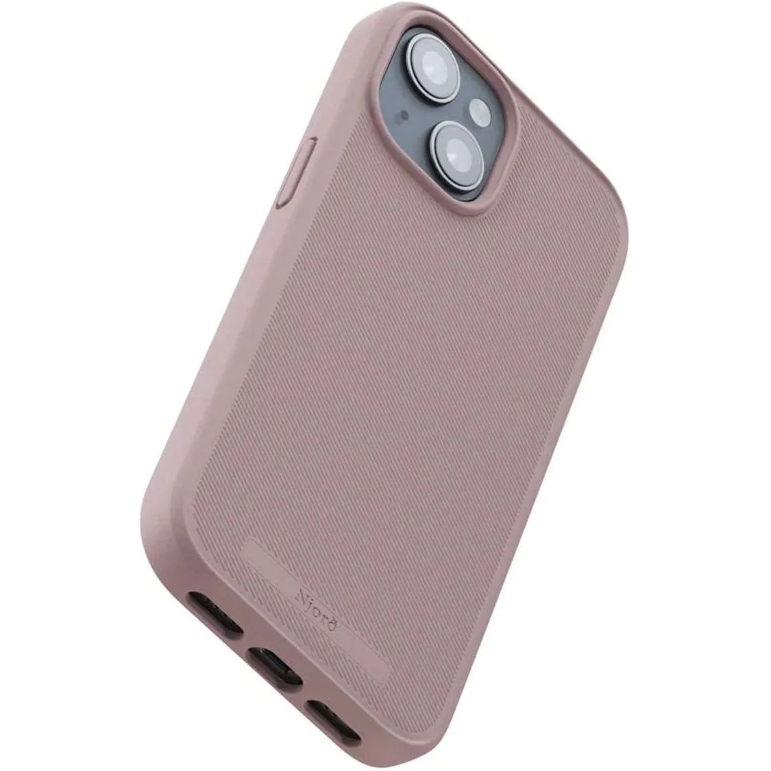 Чохол-накладка Njord 100% GRS MagSafe Case Pink Blush для iPhone 15 - фото 5