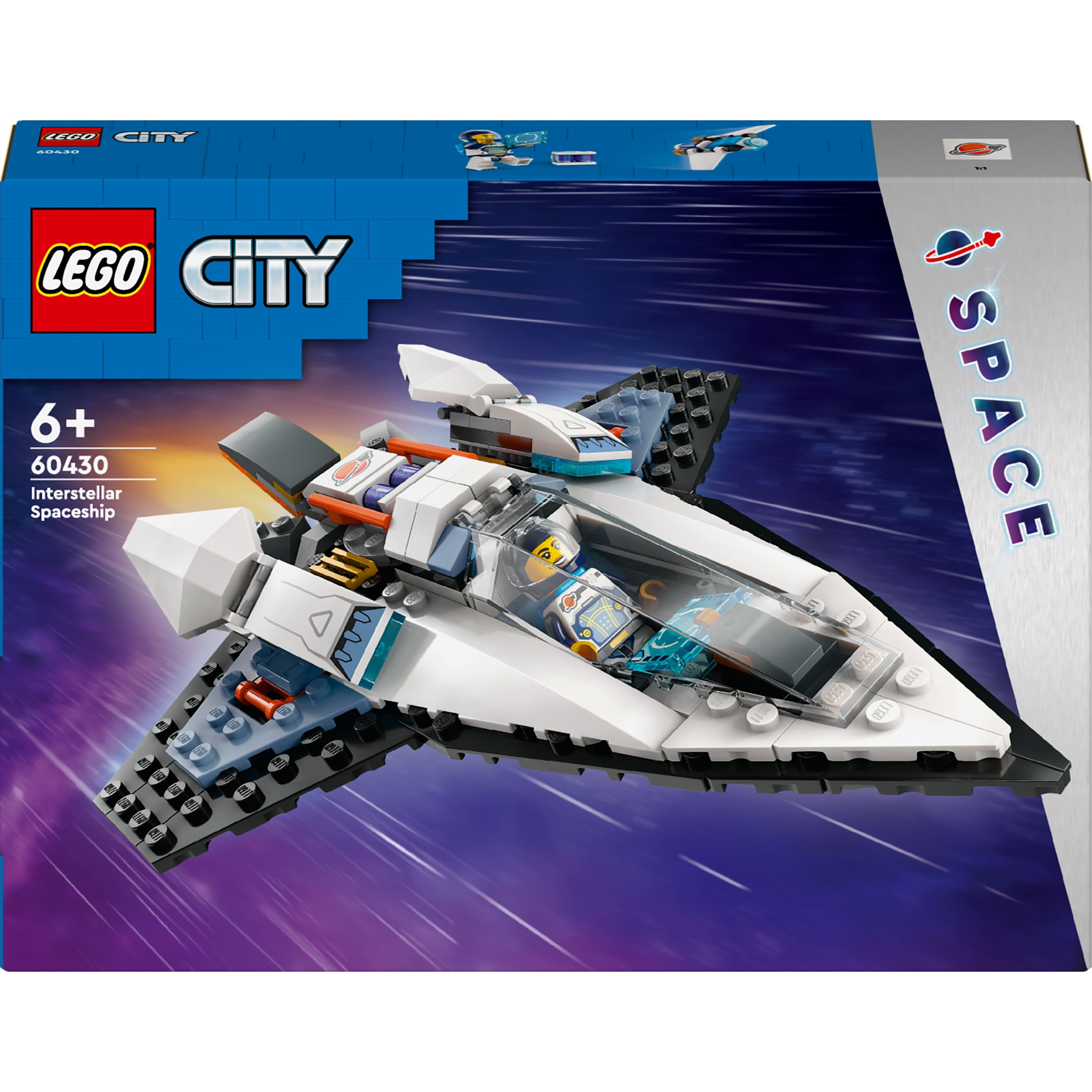 Конструктор LEGO City Міжзоряний космічний корабель 240 деталі (60430) - фото 1