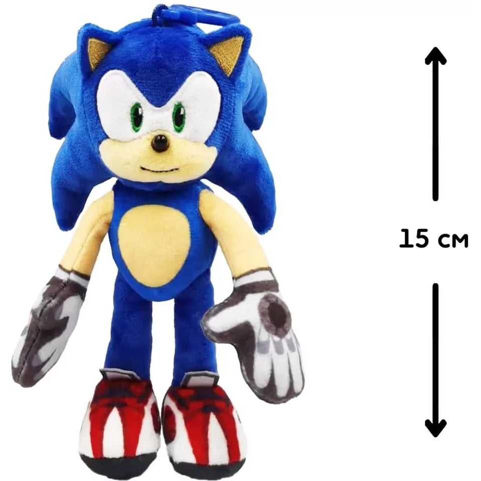 М'яка іграшка Sonic Prime Сонік Спортсмен, 15 см (SON7004B) - фото 2