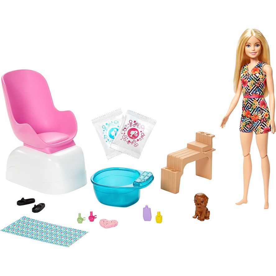 Игровой набор Barbie Маникюрный салон (GHN07) - фото 1