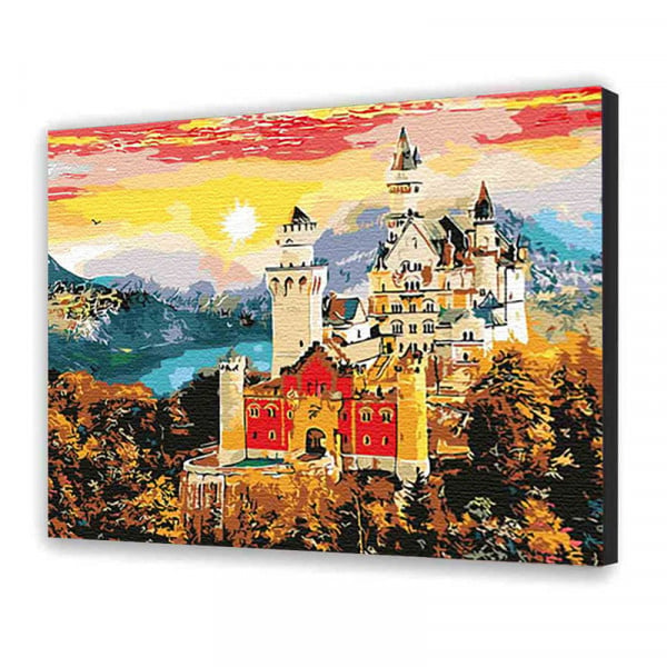Картина за номерами ArtCraft Осінній замок 40x50 см (10602-AC) - фото 2