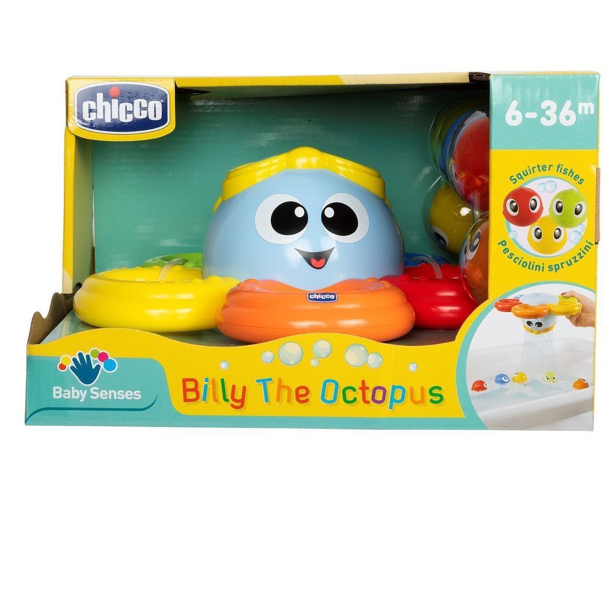Іграшка для ванни Chicco Восьминіг Біллі (10037.00) - фото 10