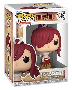 Фигурка Funko Pop Хвост Феи Ерза Скарлет Fairy Tail Erza Scarlet 10 см FT ES 1046 - фото 3