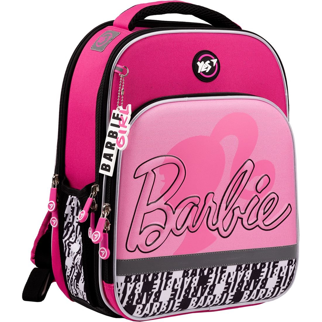 Рюкзак каркасний Yes S-78 Barbie, рожевий (559413) - фото 2