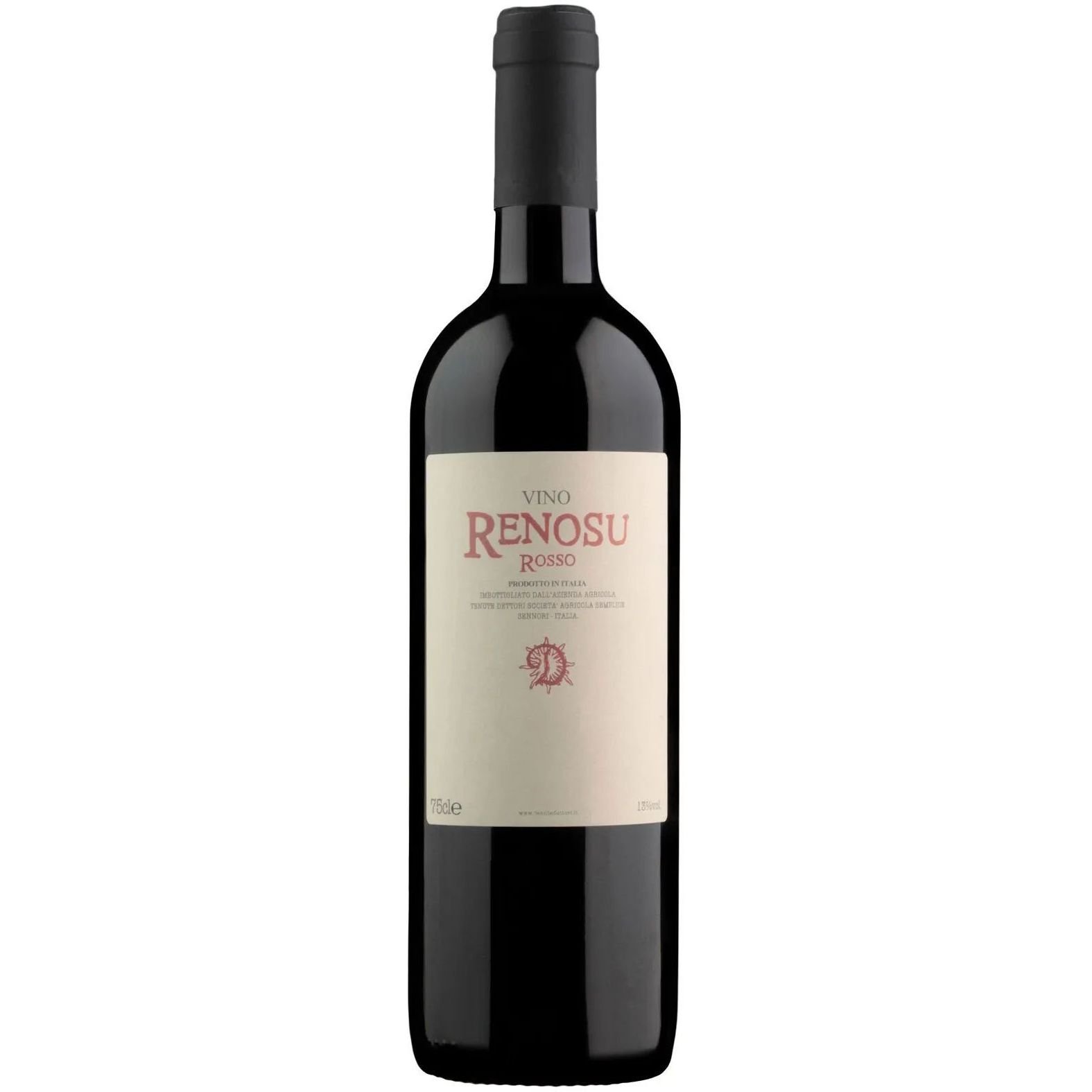 Вино Tenute Dettori Renosu Rosso красное сухое 0.75 л - фото 1
