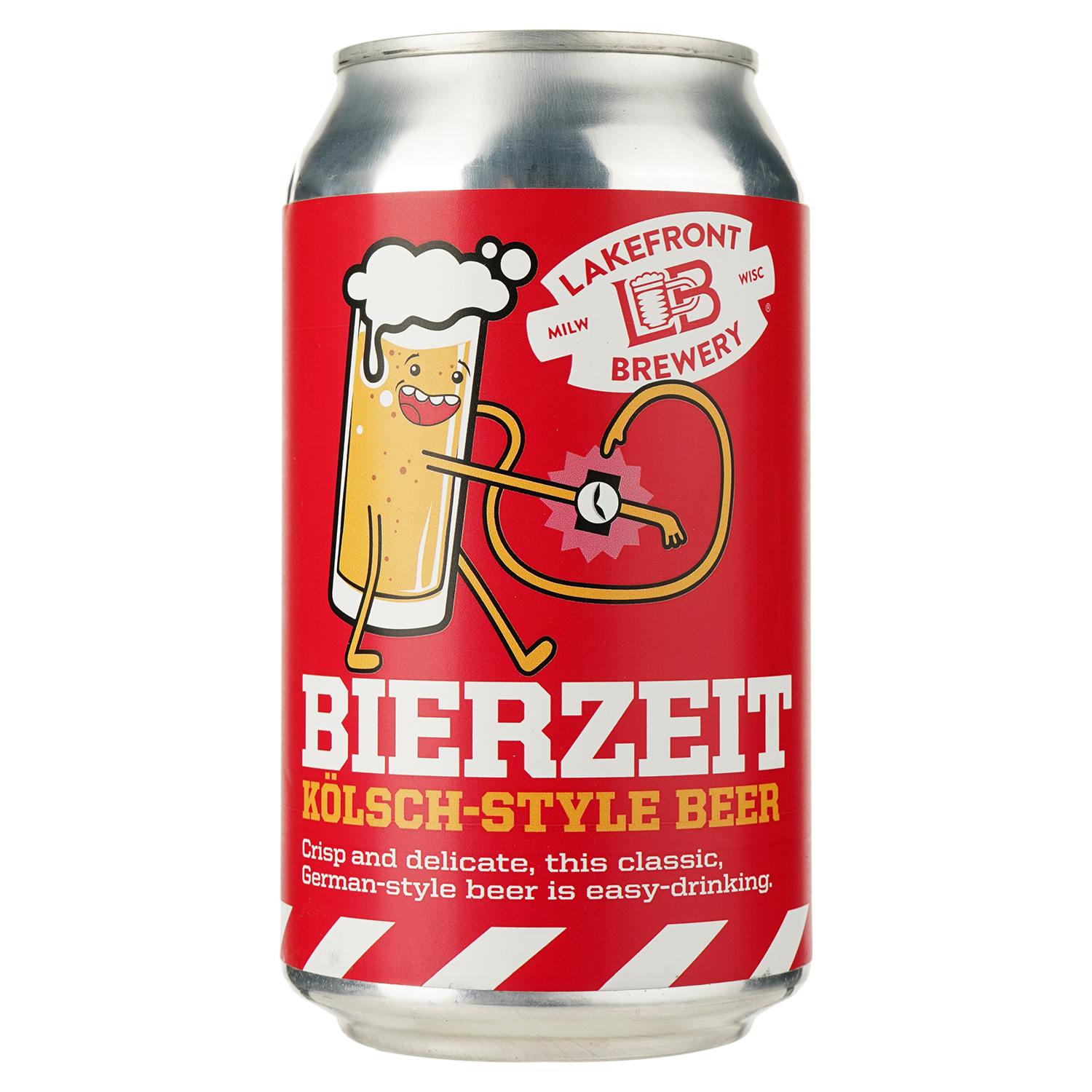 Пиво Lakefront Brewery Bierzeit світле 4.9% 0.355 л з/б - фото 1