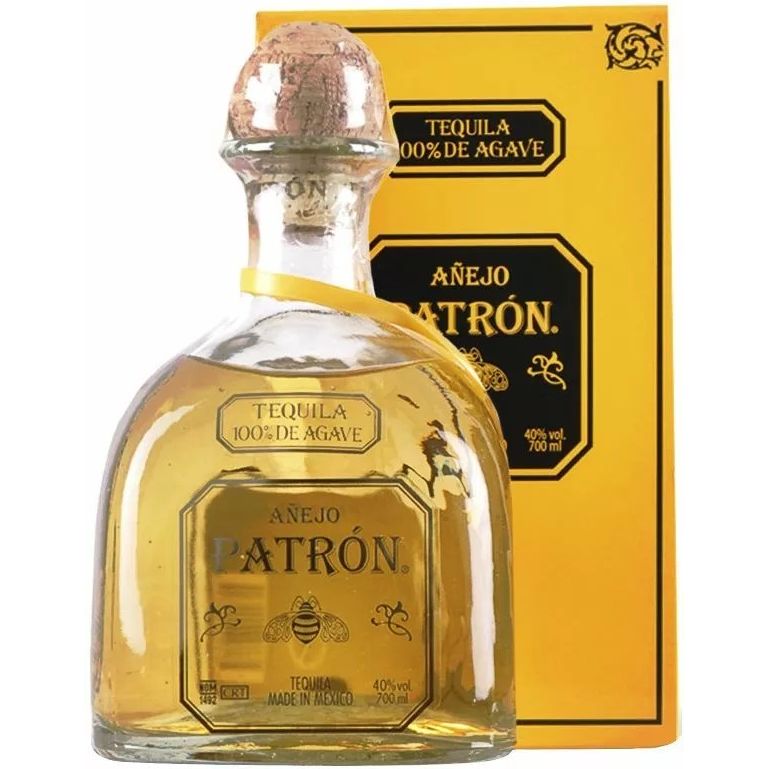 Текіла Patron Anejo 40% 0.75 л в подарунковій упаковці - фото 1