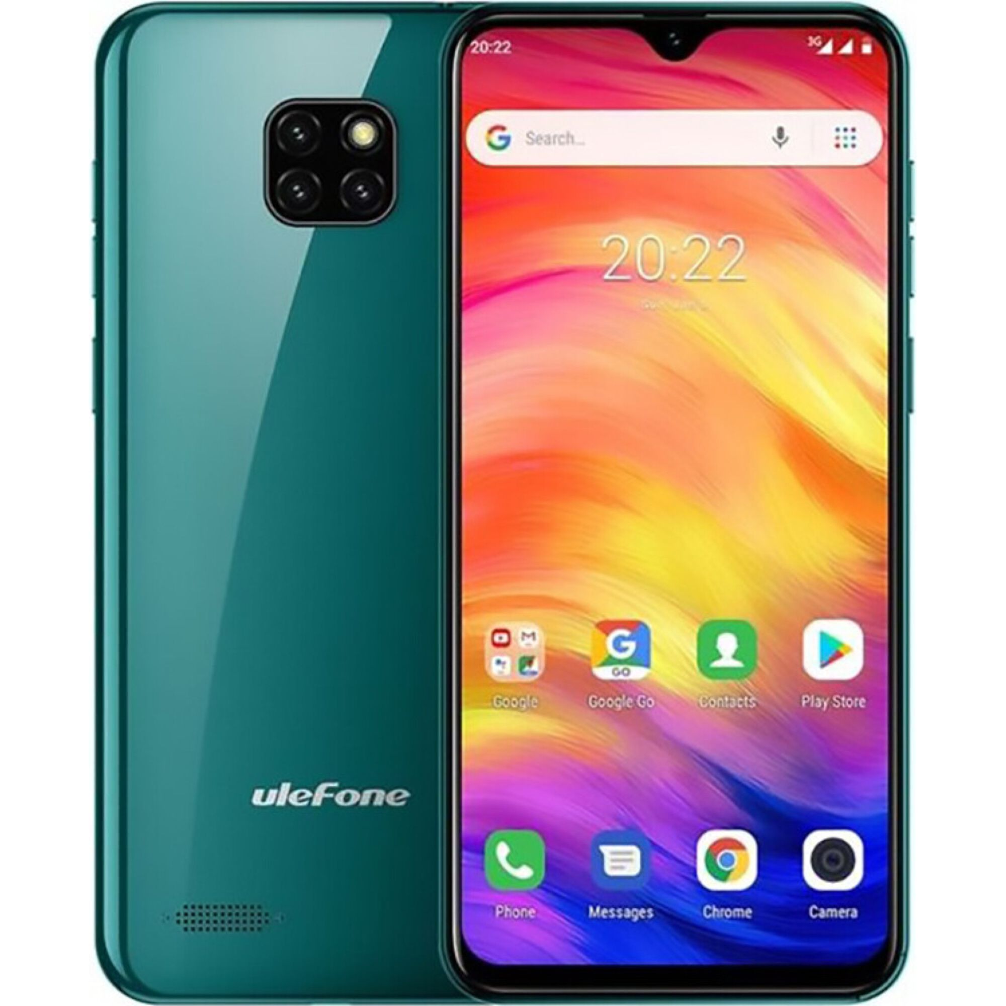 Смартфон Ulefone Note 7 1/16 Gb Global Green - фото 1