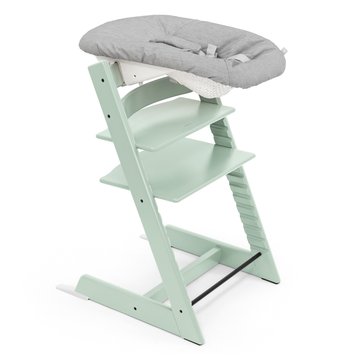 Набор Stokke Newborn Tripp Trapp Soft Mint: стульчик и кресло для новорожденных (k.100135.52) - фото 2