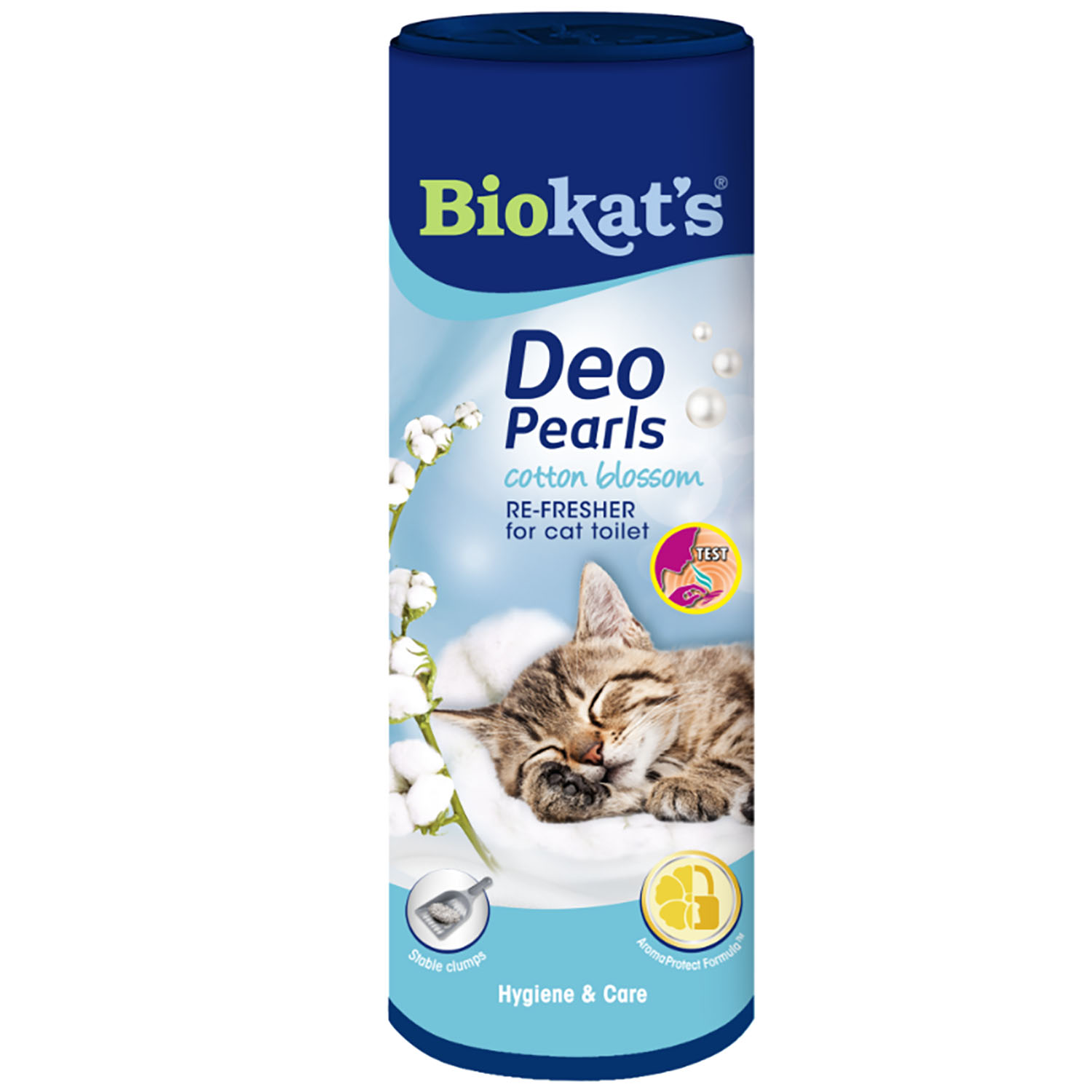 Дезодорант Biokat's Deo Cotton Blossom для кошачьего туалета 700 г - фото 1