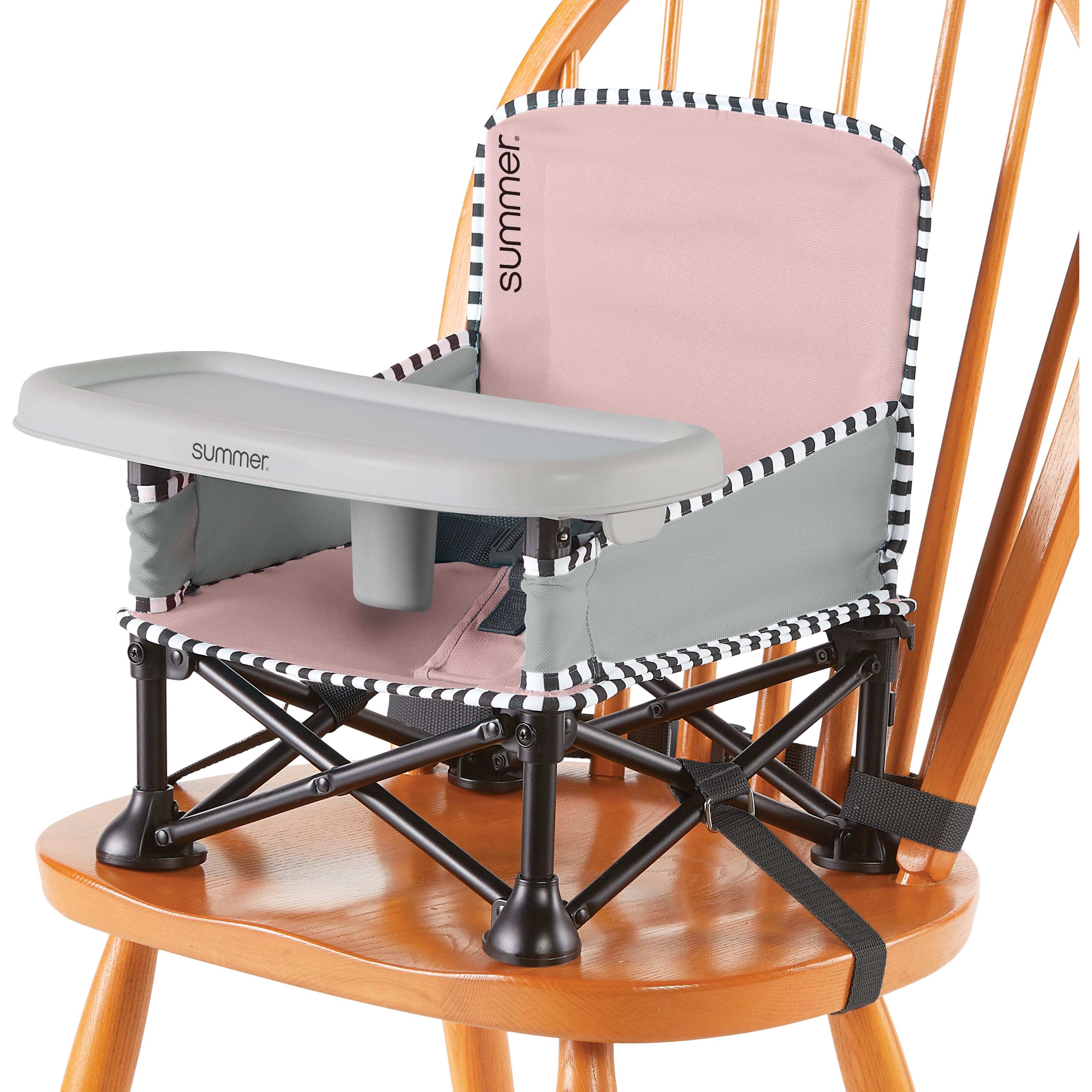 Розкладний стілець-бустер Summer infant Pop‘n Sit, рожевий (13706) - фото 11