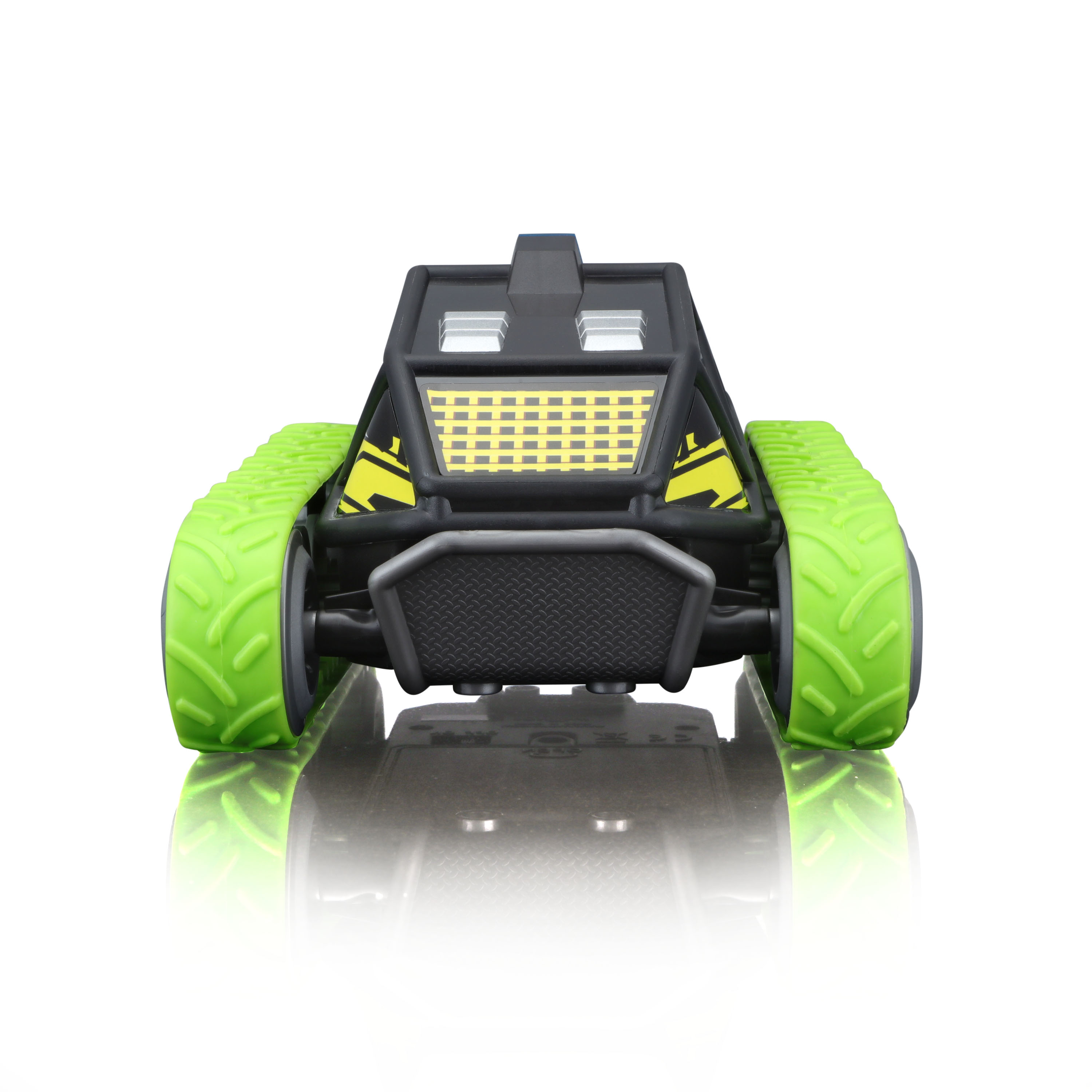 Автомодель на радиоуправлении Maisto Tech Tread Shredder зеленый (82101 black/green) - фото 2