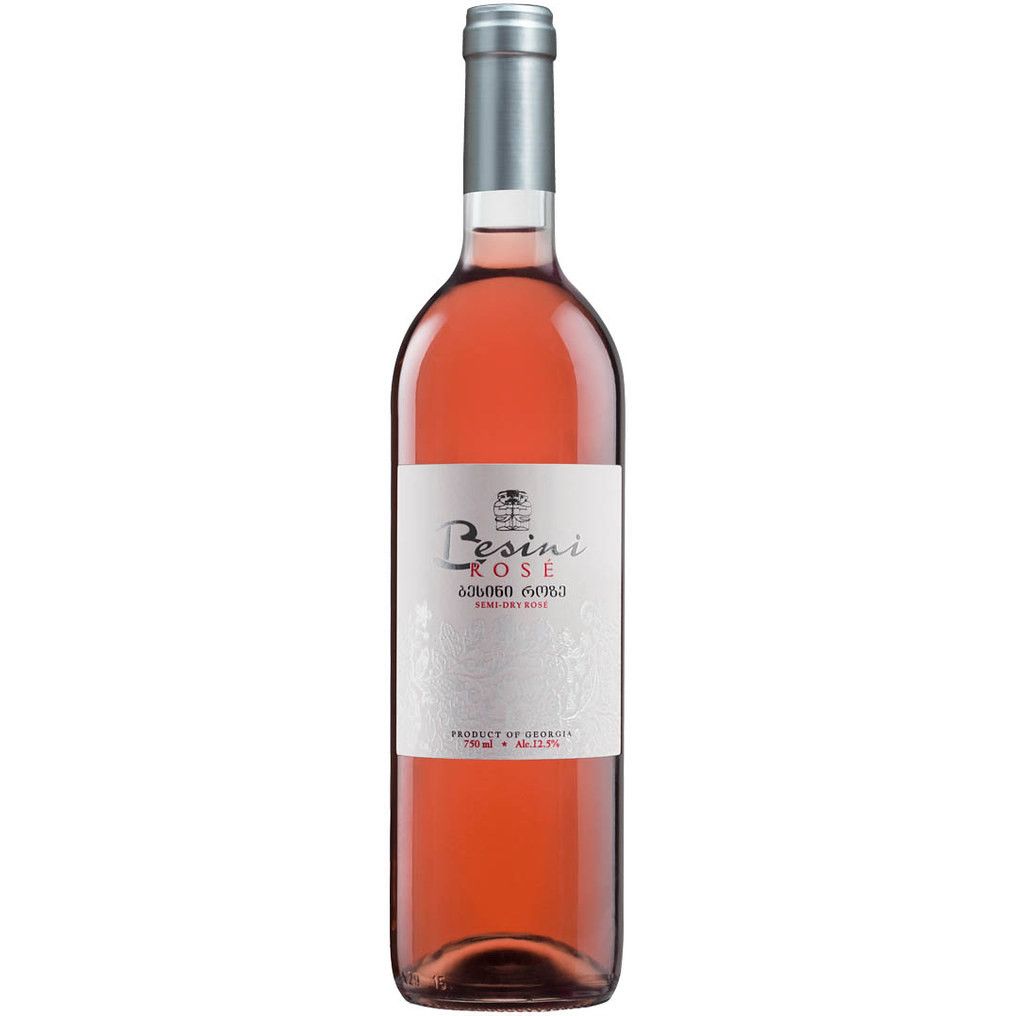 Вино Besini Rose, рожеве, напівсухе, 0,75 л (8000019909892) - фото 1