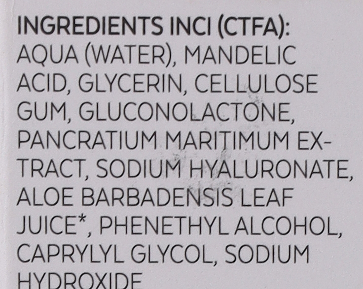Сироватка для обличчя Bioearth Elementa White Mandelic Acid 2% + Sea Daffodil 15 мл - фото 3
