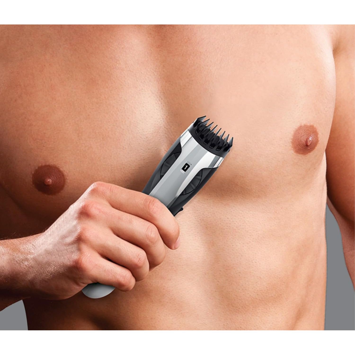 Триммер Remington Bodyguard Body Hair черно-серебристый (BHT2000A) - фото 5