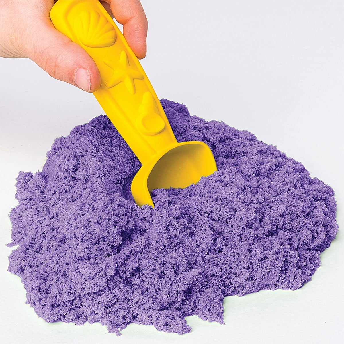 Набор песка для детского творчества Wacky-Tivities Kinetic Sand, фиолетовый, 454 г (71402P) - фото 5