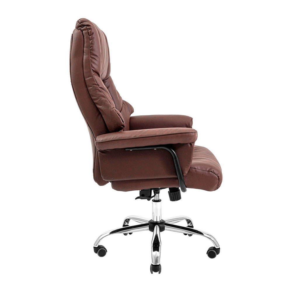 Кресло офисное Richman Конгрес Хром M-2 Широкий Anyfix Wide коричневый (RCM-1054) - фото 3