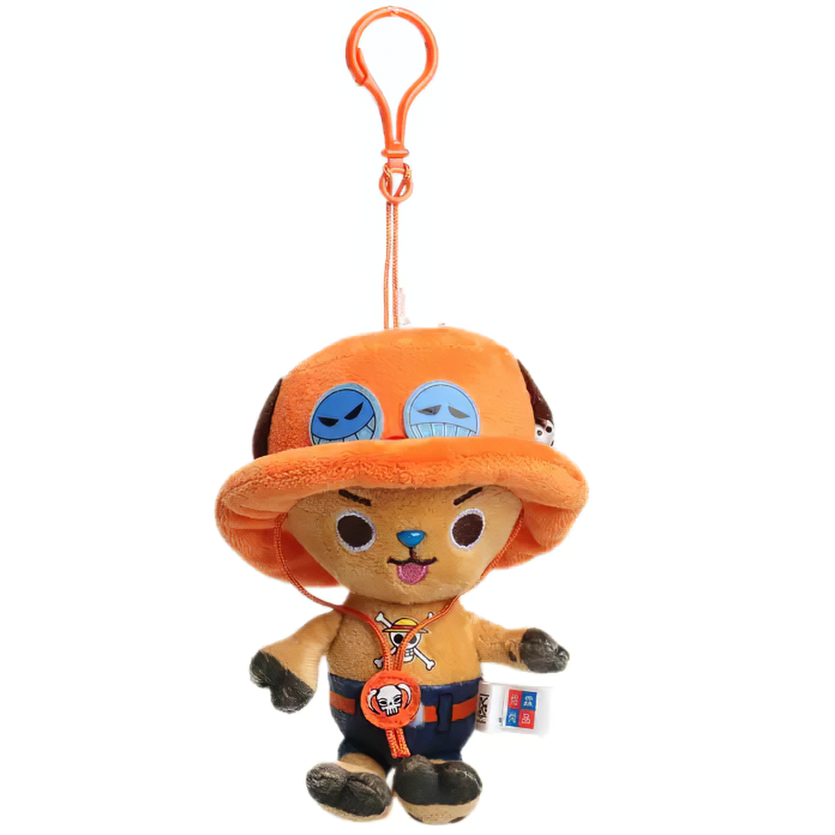 М'яка іграшка-брелок Tony Tony Chopper One Piece 12 см помаранчева (MDL TC 12 02) - фото 1