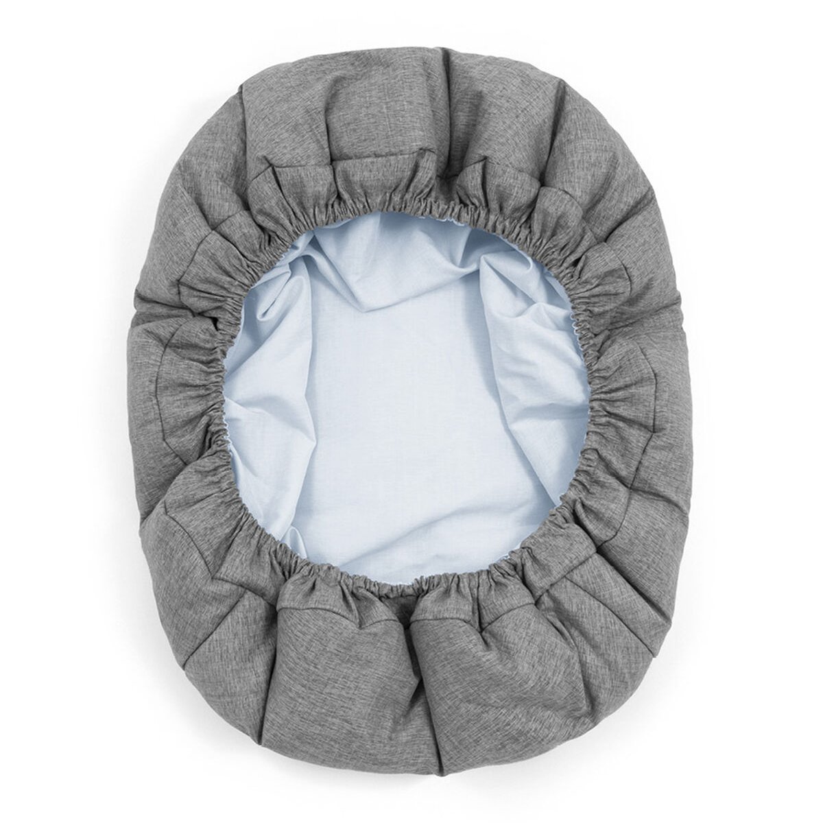 Шезлонг для новорожденного Stokke Nomi Newborn Set White/Grey Blue (625904) - фото 6