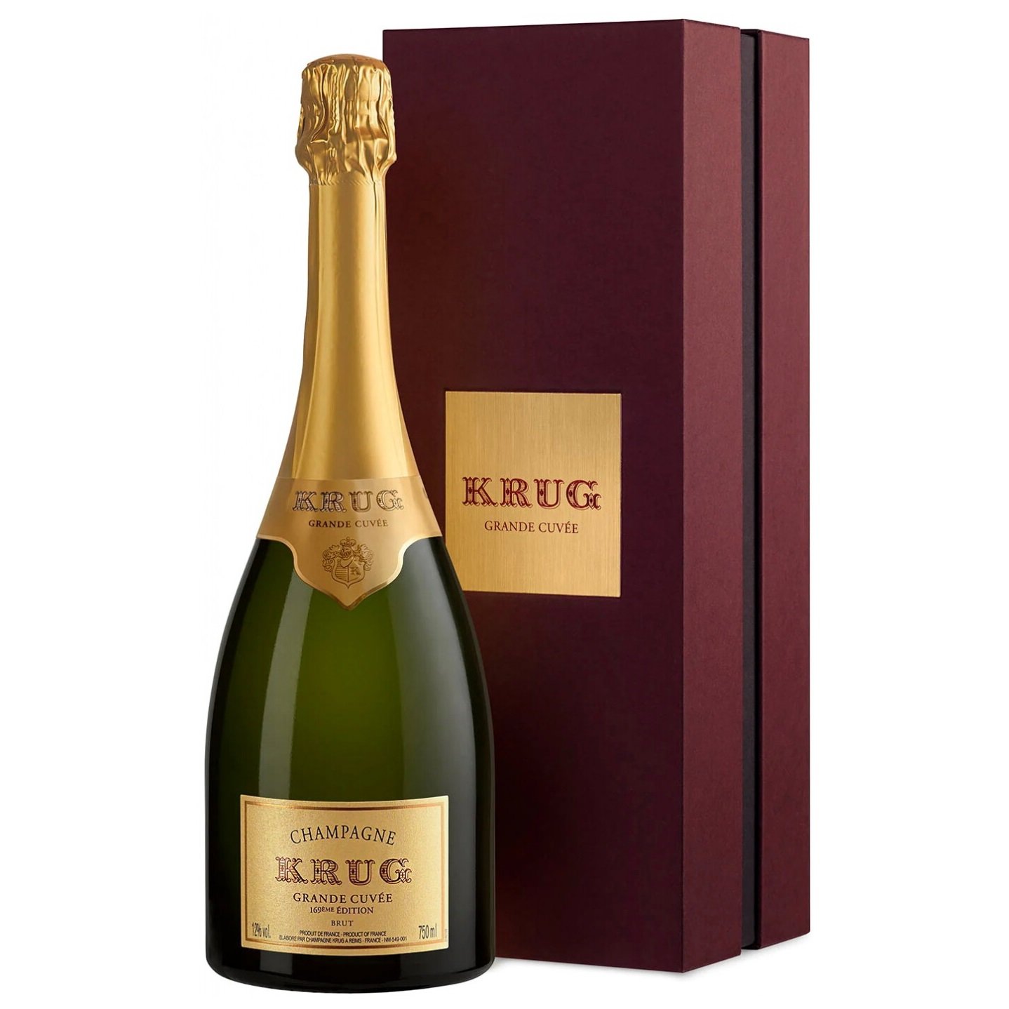 Шампанское Krug Brut Grand Cuvee, белое, брют, 0,75 л (65900) - фото 1
