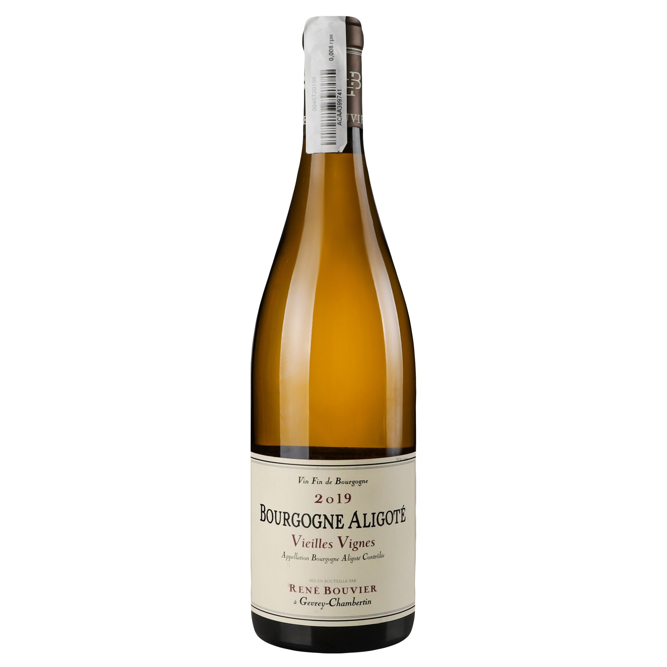Вино Domaine Rene Bouvier Bourgogne Aligote, 12,5%, 0,75 л (719916) - фото 1