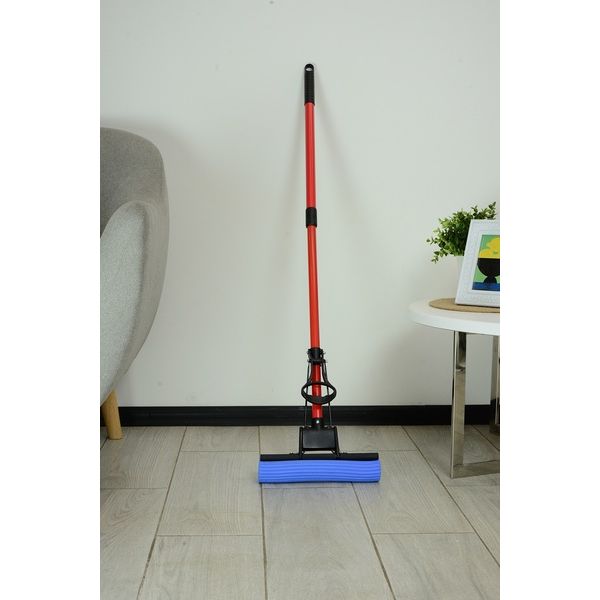 Швабра Idea Home DS-1311 Blue-Red 110 см (DS-1311 Single roller Blue-Red) - фото 7