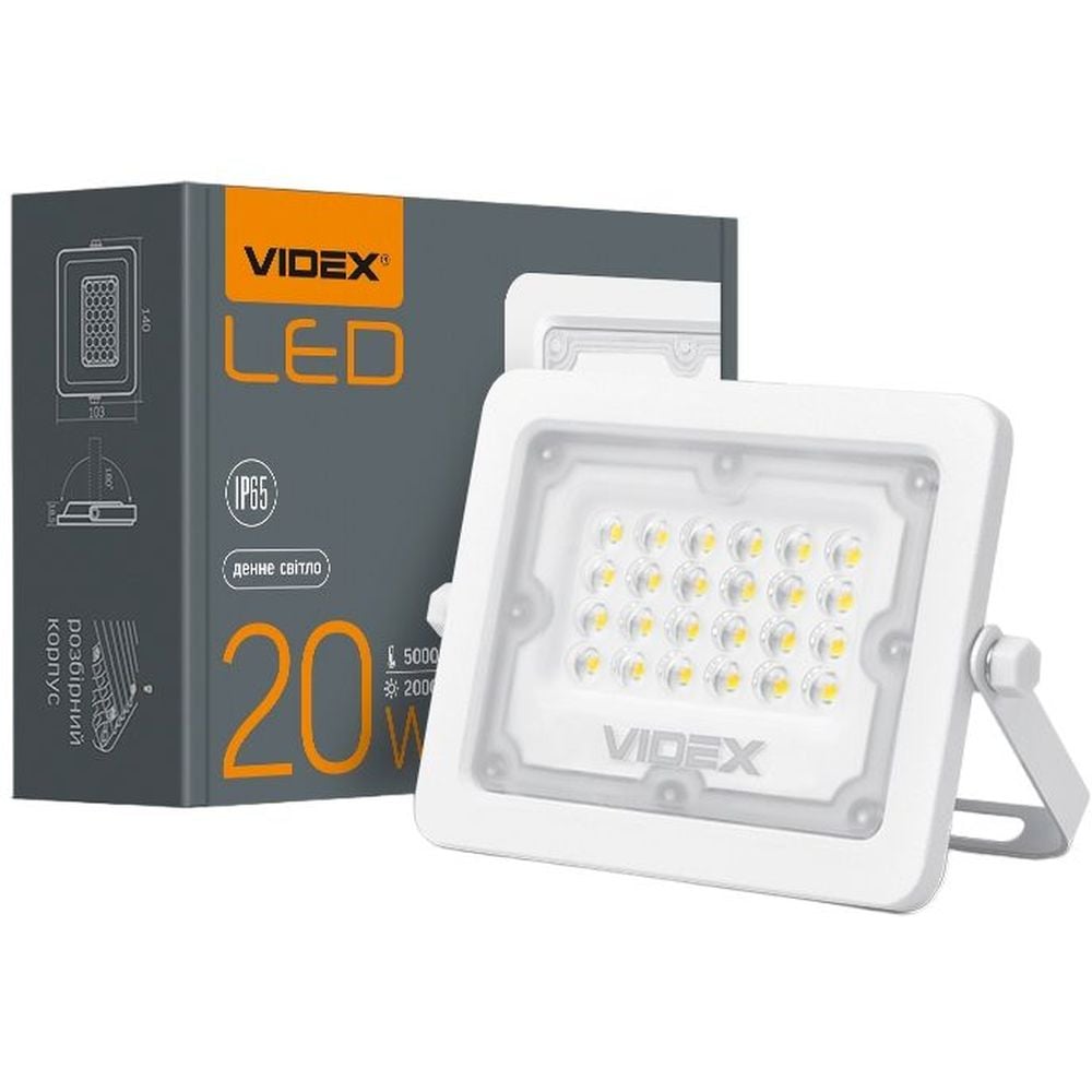 Прожектор Videx LED F2e 20W 5000K (VL-F2e-205W) - фото 1