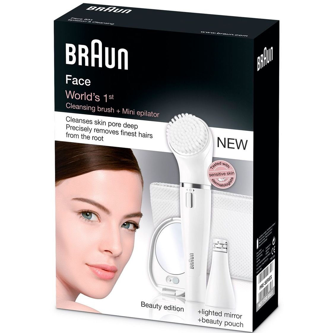 Эпилятор для лица Braun SE 831 Face - фото 2