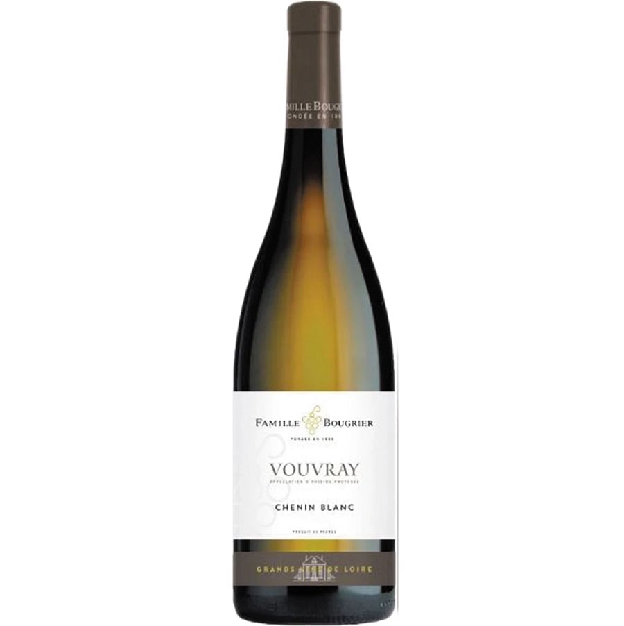 Вино Famille Bougrier Vouvray, белое, полусухое, 13%, 0,75 л (8000009384829) - фото 1