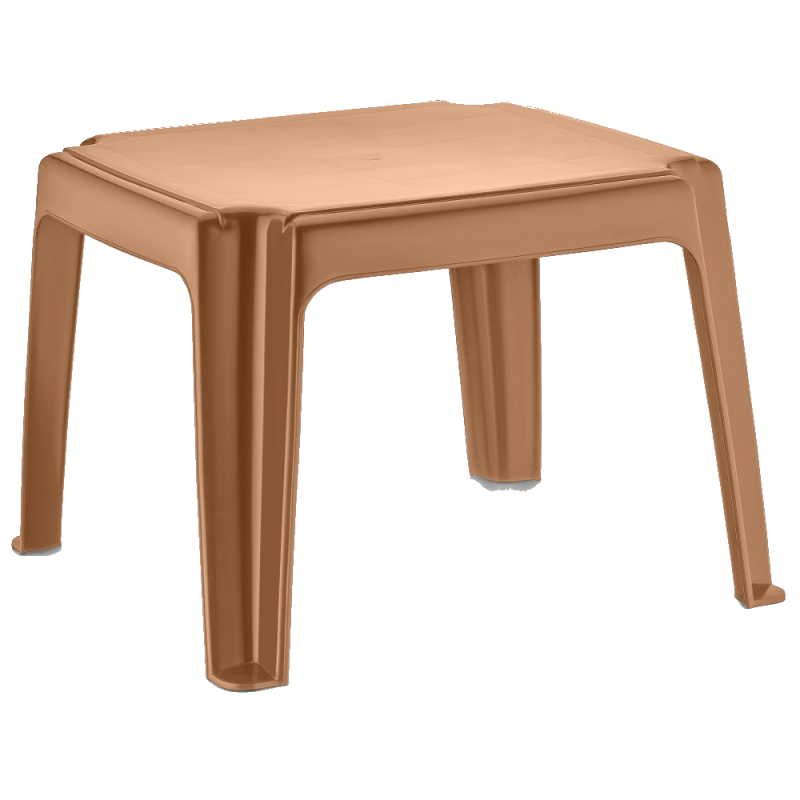 Стол для шезлонга Irak Plastik, 45х45 см, тик (HS300) - фото 1