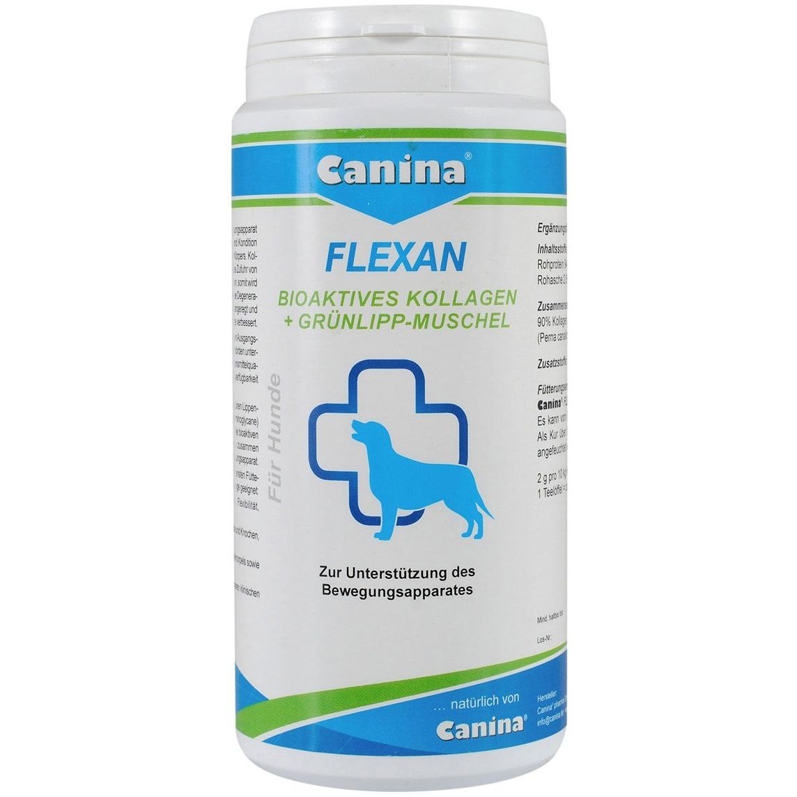 Витамины Canina Flexan для собак, для поддержки опорно-двигательного аппарата, 150 г - фото 1