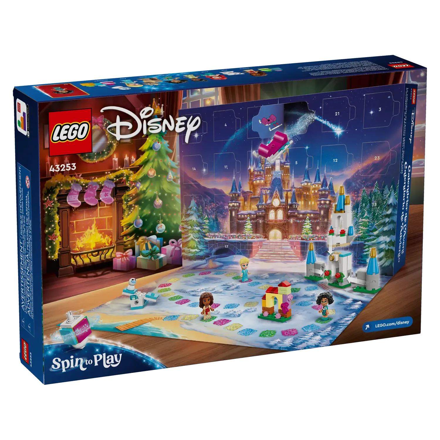 Конструктор LEGO Disney Princess Різдвяний календар 2024 деталей 253 (43253) - фото 8