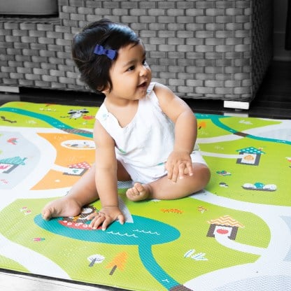 Двосторонній ігровий килимок в дитячу BBluv Multi (B0130) - фото 6