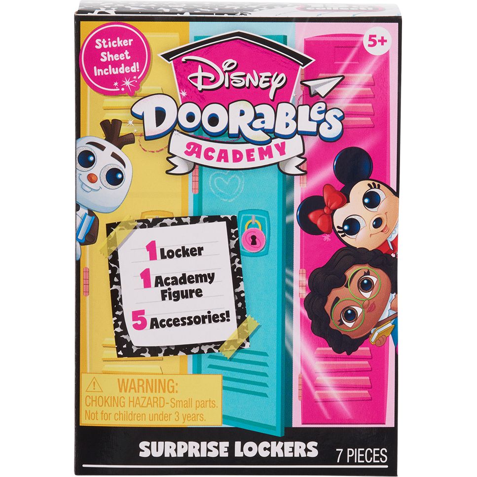 Игровой набор Disney Doorables Academy Шкафчик с сюрпризом (44722K) - фото 1