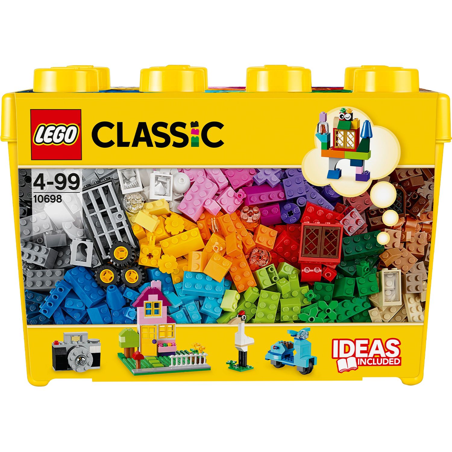 Конструктор LEGO Classic Великий набір для творчості, 790 деталей (10698) - фото 1