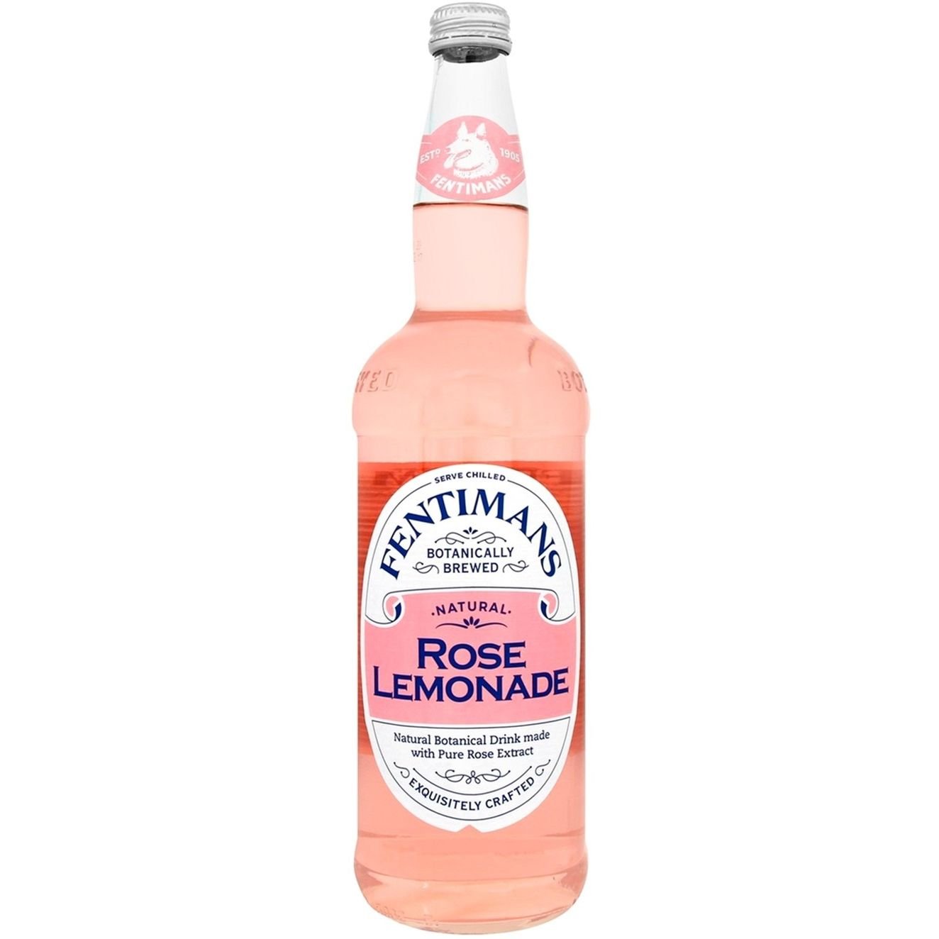 Набор Boomsma Fizz Easy Mix: Ликер Boomsma Herbal Liqueur 30% 1 л + Лимонад Fentimans Rose 2 шт. х 0.75 л - фото 2