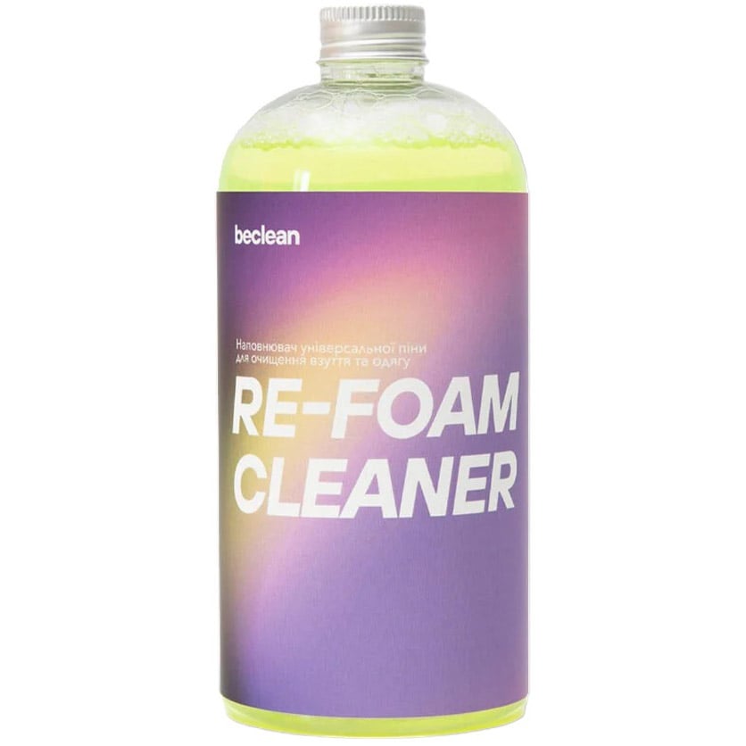 Наполнитель очищающей пены для обуви и одежды Beclean Re-Foam Cleaner 500 мл - фото 1
