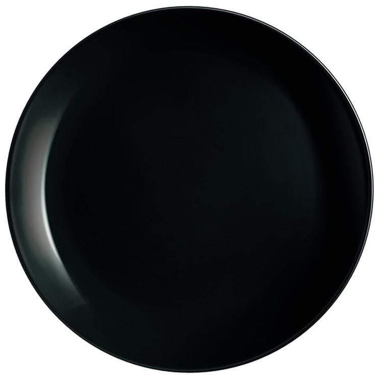 Тарілка Luminarc Diwali, 27,3 см, чорний (P0786) - фото 1