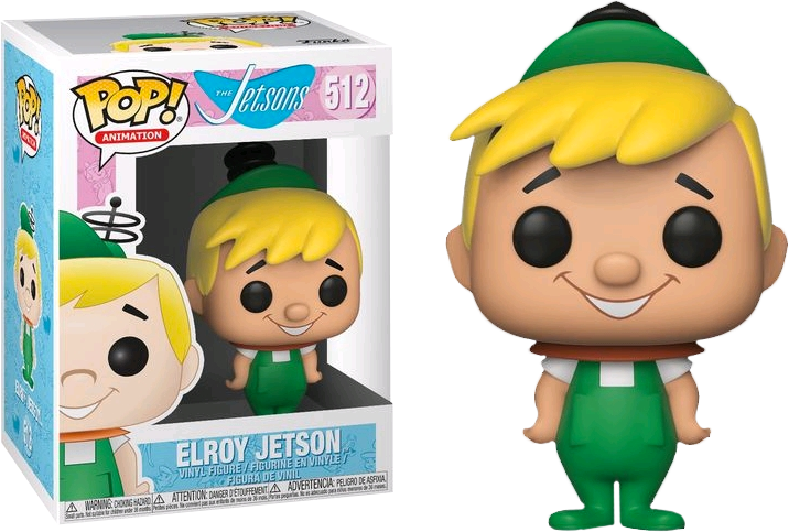 Фигурка Funko Pop Фанко Поп Джетсоны Элрой Джетсон The Jetsons Elroy Jetson 10 см Cartoon TJ EJ 512 - фото 2