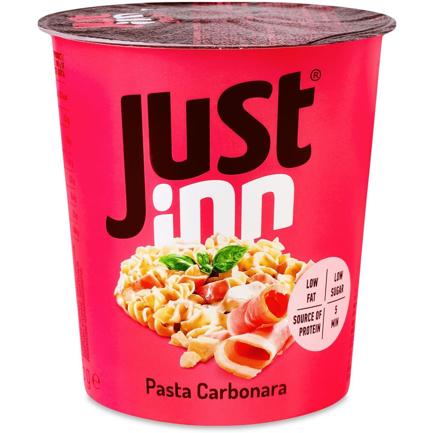 Лапша Justinn со вкусом соуса карбонара быстрого приготовления 55 г (896803) - фото 1