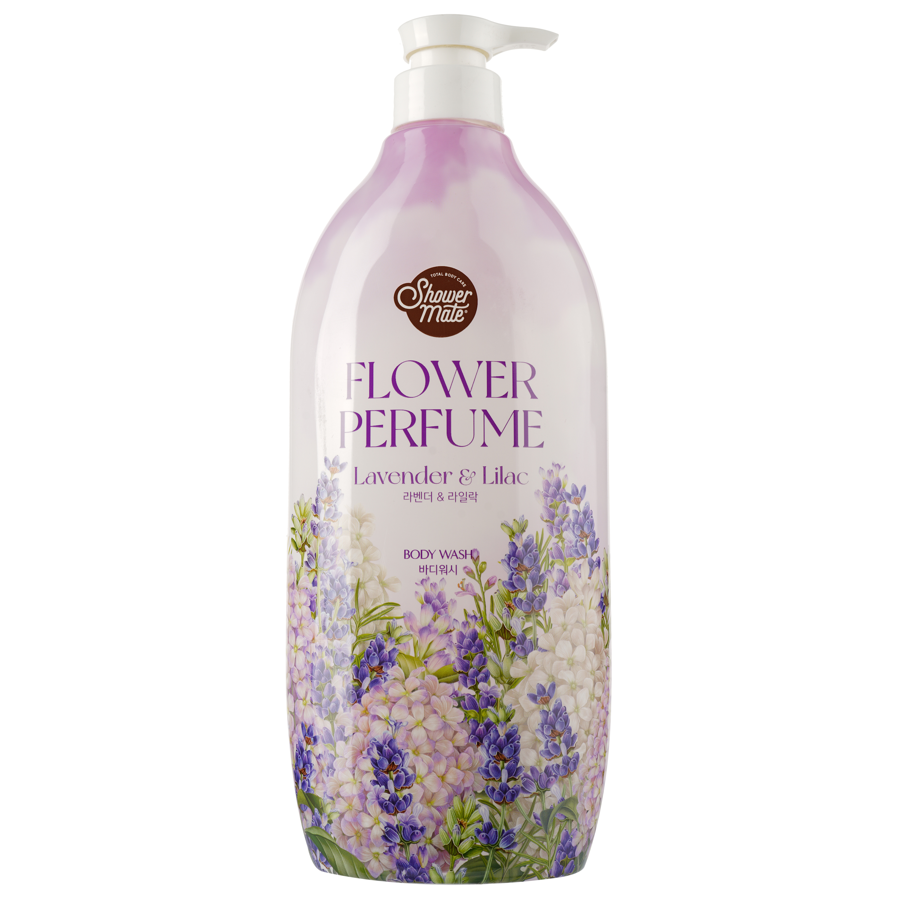Гель для душу KeraSys Shower Mate Perfumed Lavender&Lilac з ароматом лаванди та бузку, 900 мл (8801046259870) - фото 1