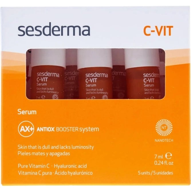 Двухфазная сыворотка Sesderma C-Vit Serum с витамином С и гиалуроновой кислотой, 5 шт. - фото 1