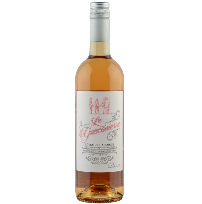 Вино Plaimont IGP Cotes De Gascogne Rose, рожеве, сухе, 1 л (908404) - фото 1