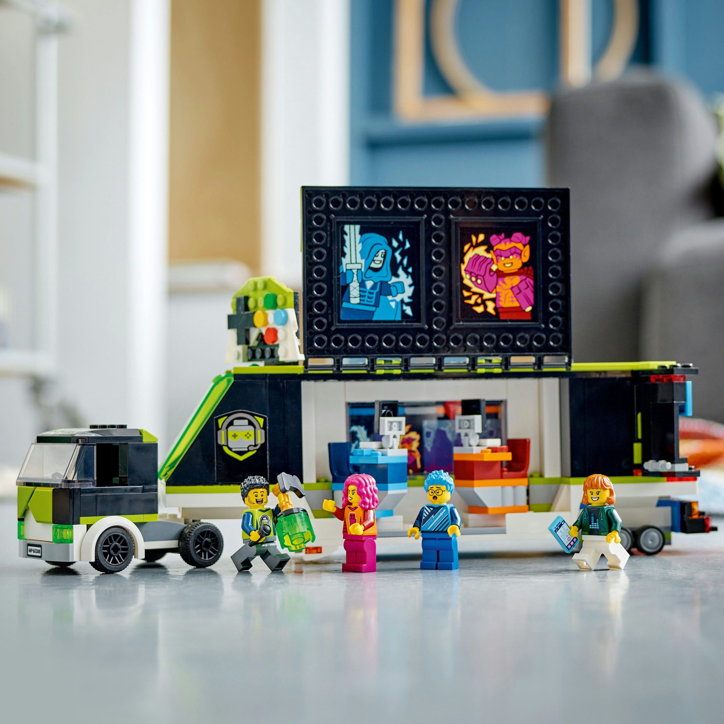 Конструктор LEGO City Грузовик для игрового турне, 344 деталей (60388) - фото 5