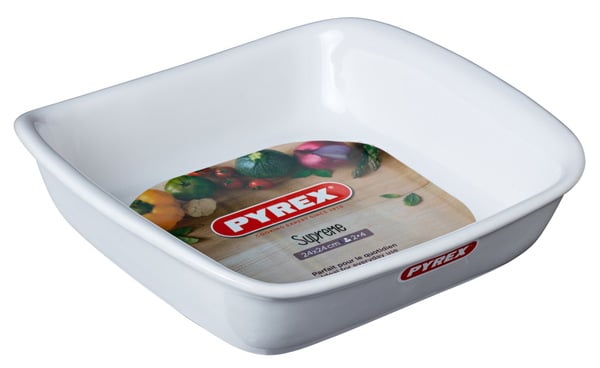 Photos - Bakeware Pyrex Форма для запікання  Supreme white, 24х24 см  (6377251)